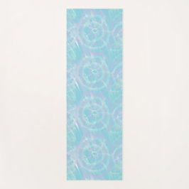 Serene Blauwe Tie-Dye Yogamat
