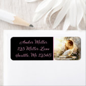 Serene Bloeiende Graf van Jezus Etiket (Insitu)