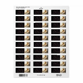 Serene Bloeiende Graf van Jezus Etiket (Full Sheet)