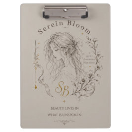 Serene Bloem Klembord