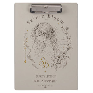 Serene Bloem Klembord