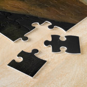 Serene Bloem Vaas Kunstwerk Legpuzzel (Zijkant)