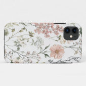 Serene Bloemblaadjes Case-Mate iPhone Case (Achterkant (horizontaal))