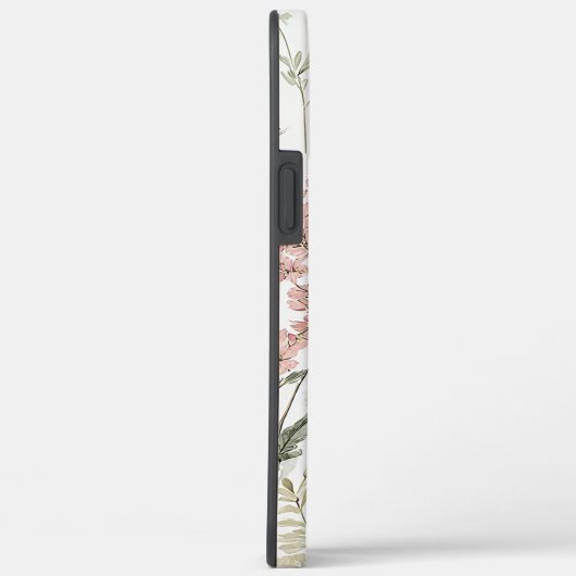 Serene Bloemblaadjes Case-Mate iPhone Case (Achterkant / Rechts)