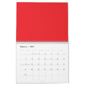 Serene Bloemblaadjes Kalender (Feb 2027)