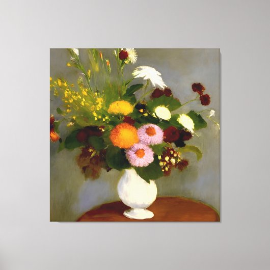 Serene Bloemen Stilleven Print (Voorkant)