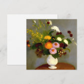 Serene Bloemen Stilleven Print Kaart (Voorkant / Achterkant)