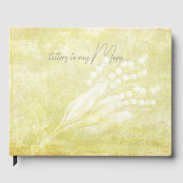 Serene Bloemen Verlies van Moeder Gepersonaliseerd Gastenboek