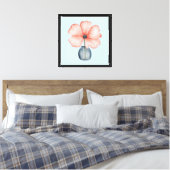 Serene Bloom Canvas Print (Insitu (Slaapkamer))