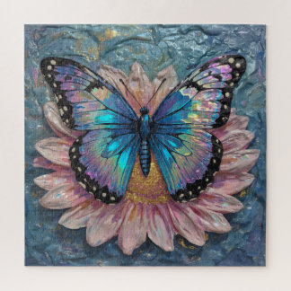 Serene Bloom Ondergedompeld in Rijke Kleur Legpuzzel