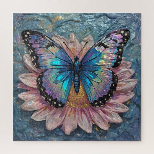 Serene Bloom Ondergedompeld in Rijke Kleur Legpuzzel (Verticaal)