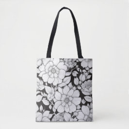 Serene Blossom Tote Bag