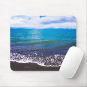 Serene Blue Ocean Waves Mousepad Muismat (Met muis)
