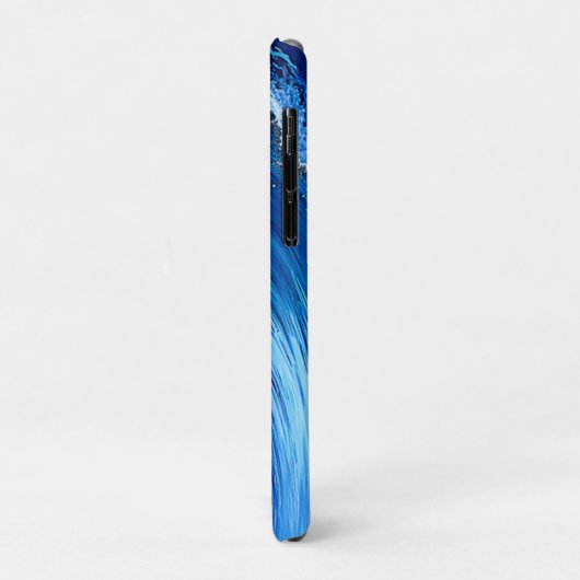 Serene Blue Wave Splashes Case-Mate iPhone Case (Achterkant/links)