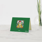 Serene Boeddha Kerstvakantie Kaart (Achterkant)