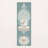 Serene Boeddha Yoga Mat voor Mindfulness Praktijk (Voorkant)