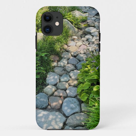 Serene bos foto zonlicht stenen pad Case-Mate iPhone case (Achterkant)