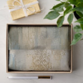 Serene Bosreflectie Decoupage Landschap Tissuepapier (Geschenk)