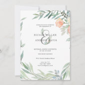 Serene Botanical | Wilde Weide Verloving Feest (Voorkant)