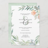 Serene Botanical | Wilde Weide Verloving Feest (Voorkant / Achterkant)