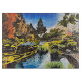 Serene Brook, van Gary Poling Snijplank (Voorkant)