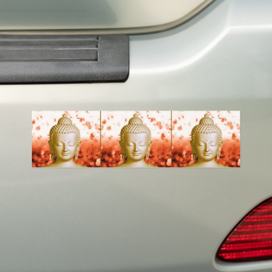 Serene Buddha bumpersticker (Op auto)