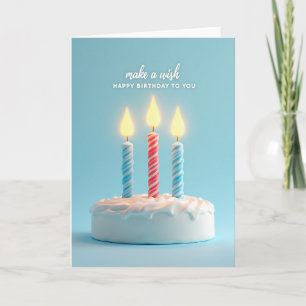 Serene Cakey Verjaardagskaart Kaart