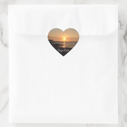 Serene Cape Cod Sunset Stickers (Tas)