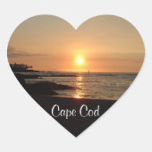 Serene Cape Cod Sunset Stickers (Voorkant)