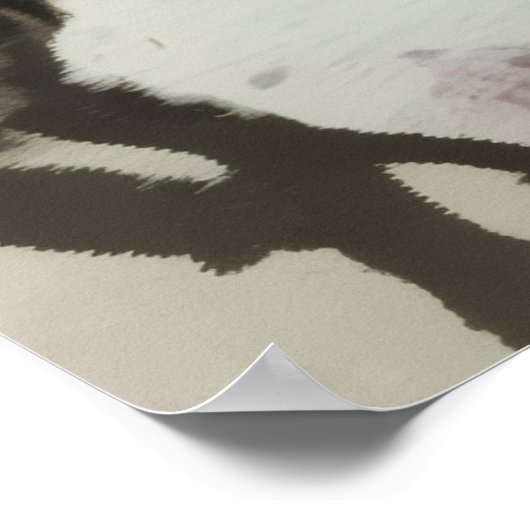 Serene Castle On Lake(Spring) Poster (Hoek)