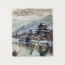 Serene Castle On Lake Wandkleed