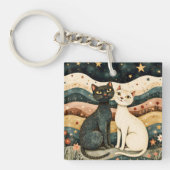 Serene Cats Sleutelhanger (Voorkant)