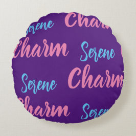 Serene Charm Rond Kussen