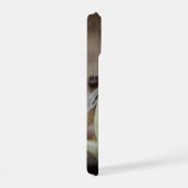 Serene Cherub Rust iPhone 15 Case (Rechterkant)