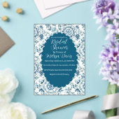 Serene Chinoiserie Bridal Shower Invitation Acryl Uitnodigingen (Insitu (Huwelijk))