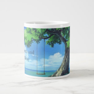 Serene Coastal Swing Landschaps Jumbo Mok