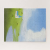 Serene Countryside Landscape Legpuzzel (Horizontaal)