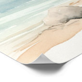 Serene Cyprus: Digitale Waterverf Art Prints (Hoek)