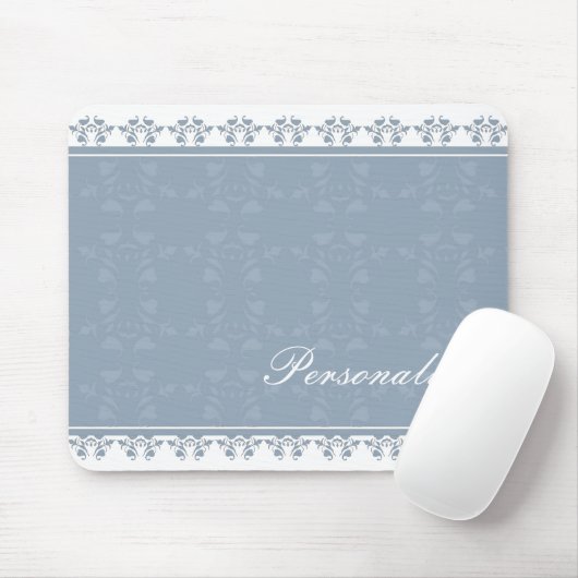 Serene Damask Border Mousepad Muismat (Met muis)