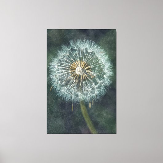 Serene Dandelion Canvas Art - Tijdloze Natuur INSP (Voorkant)