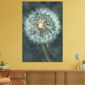 Serene Dandelion Canvas Art - Tijdloze Natuur INSP (Insitu (Woonkamer))