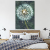 Serene Dandelion Canvas Art - Tijdloze Natuur INSP (Insitu (Slaapkamer))