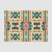 Serene Desert Sky Aztec Decoupage Elegantie Tissuepapier (Voorkant)