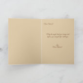 Serene Design vintage-stijl engel Kaart (Binnen)