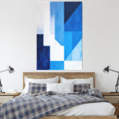 Serene Diepte Canvas Afdruk (Insitu (Slaapkamer))