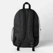 Serene Dragonflies Backpack Bedrukte Rugzak (Achterkant)