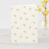 Serene Dragonflies Greeting Card Kaart (Gele Bloem)