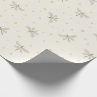 Serene Dragonflies Wrapping Paper Cadeaupapier
