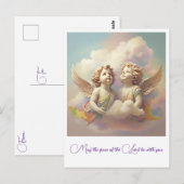 " SERENE DUO " BRIEFKAART (Voorkant / Achterkant)