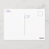 " SERENE DUO " BRIEFKAART (Achterkant)